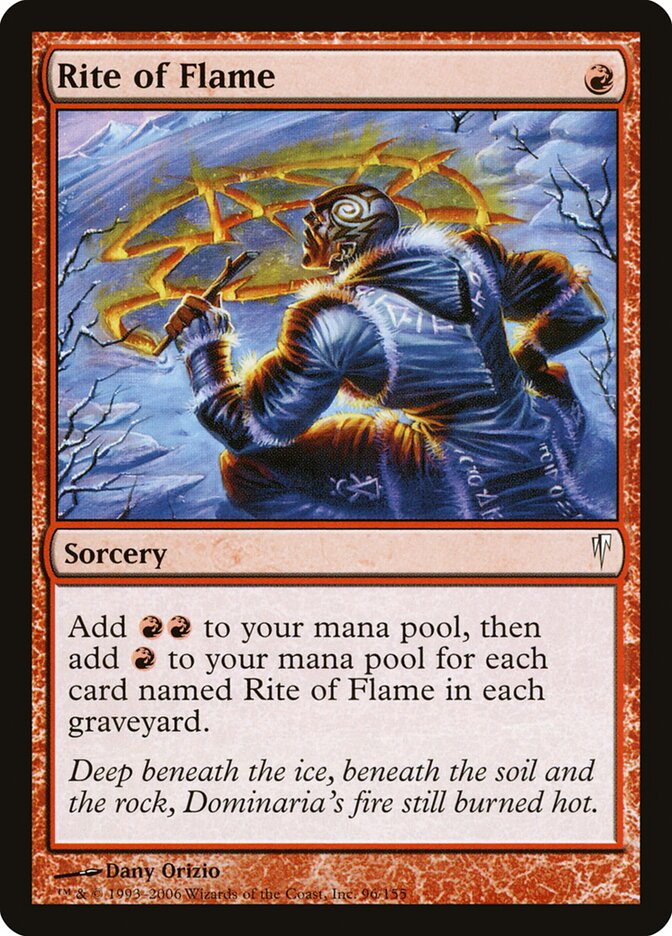 Rito da Chama / Rite of Flame - Magic: The Gathering - MoxLand