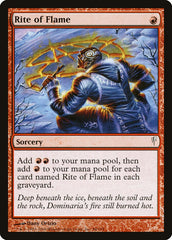 Rito da Chama / Rite of Flame - Magic: The Gathering - MoxLand