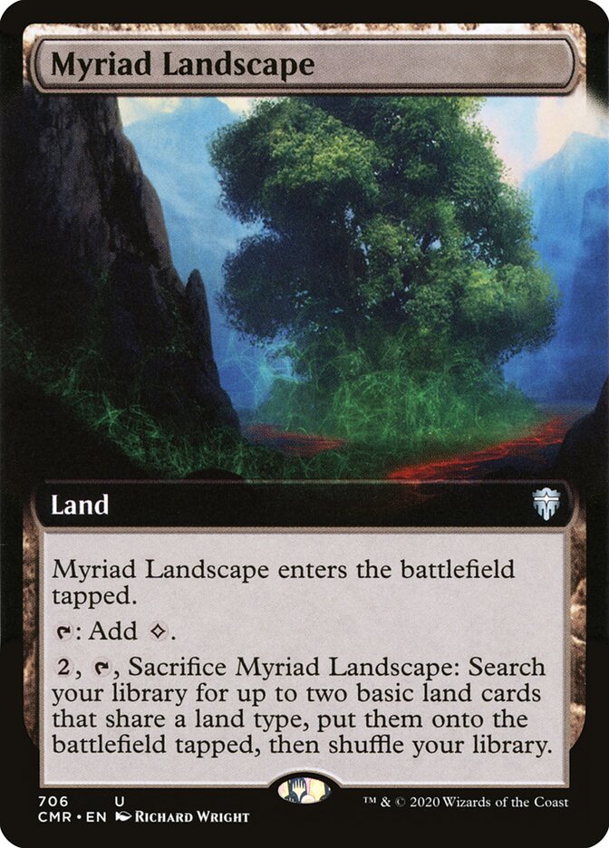 Paisagem Infinita / Myriad Landscape - Magic: The Gathering - MoxLand