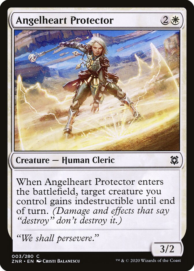 Protetora do Coração de Anjo / Angelheart Protector - Magic: The Gathering - MoxLand