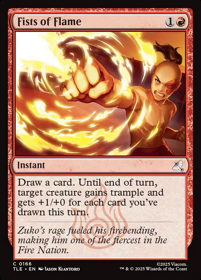 Punhos Chamejantes / Fists of Flame - Magic: The Gathering - MoxLand