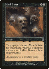Explosão Mental / Mind Burst - Magic: The Gathering - MoxLand