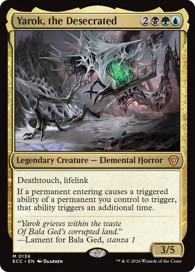 Yarok, o Profanado / Yarok, the Desecrated - Magic: The Gathering - MoxLand