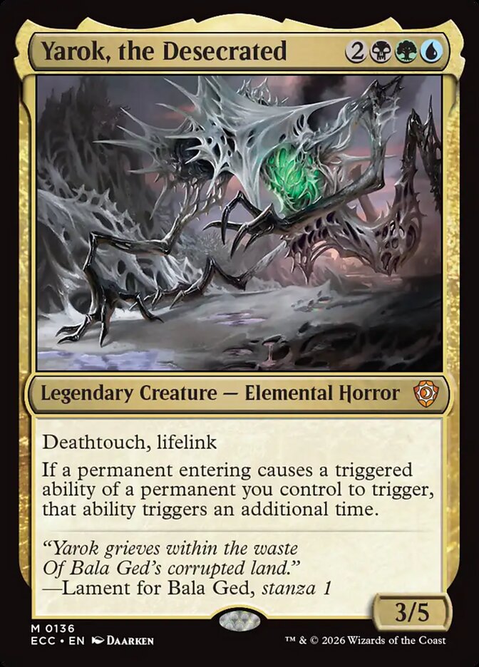 Yarok, o Profanado / Yarok, the Desecrated - Magic: The Gathering - MoxLand
