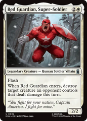 Red Guardian, Super-Soldier - Magic: The Gathering - MoxLand
