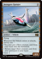 Avengers Quinjet - Magic: The Gathering - MoxLand