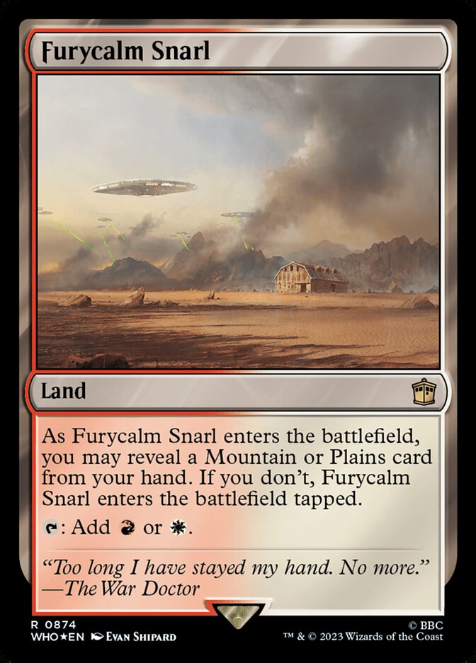Liame da Calmafuriosa / Furycalm Snarl - Magic: The Gathering - MoxLand