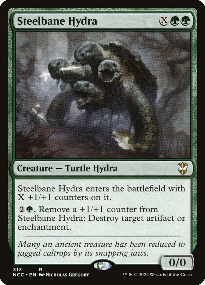 Hidra Ruína do Aço / Steelbane Hydra - Magic: The Gathering - MoxLand