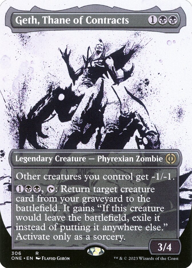 Geth, Thane dos Contratos / Geth, Thane of Contracts - Magic: The Gathering - MoxLand
