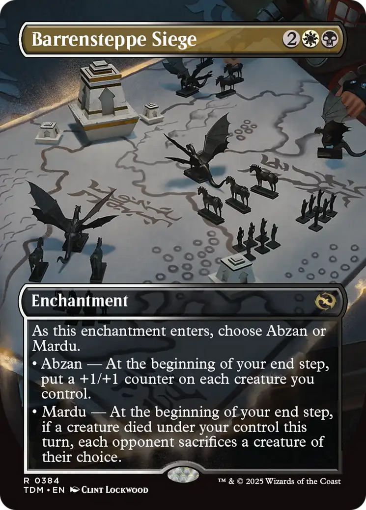 Cerco da Estepe Deserta / Barrensteppe Siege - Magic: The Gathering - MoxLand