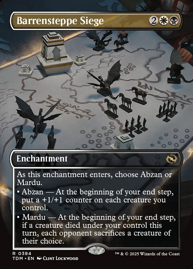Cerco da Estepe Deserta / Barrensteppe Siege - Magic: The Gathering - MoxLand