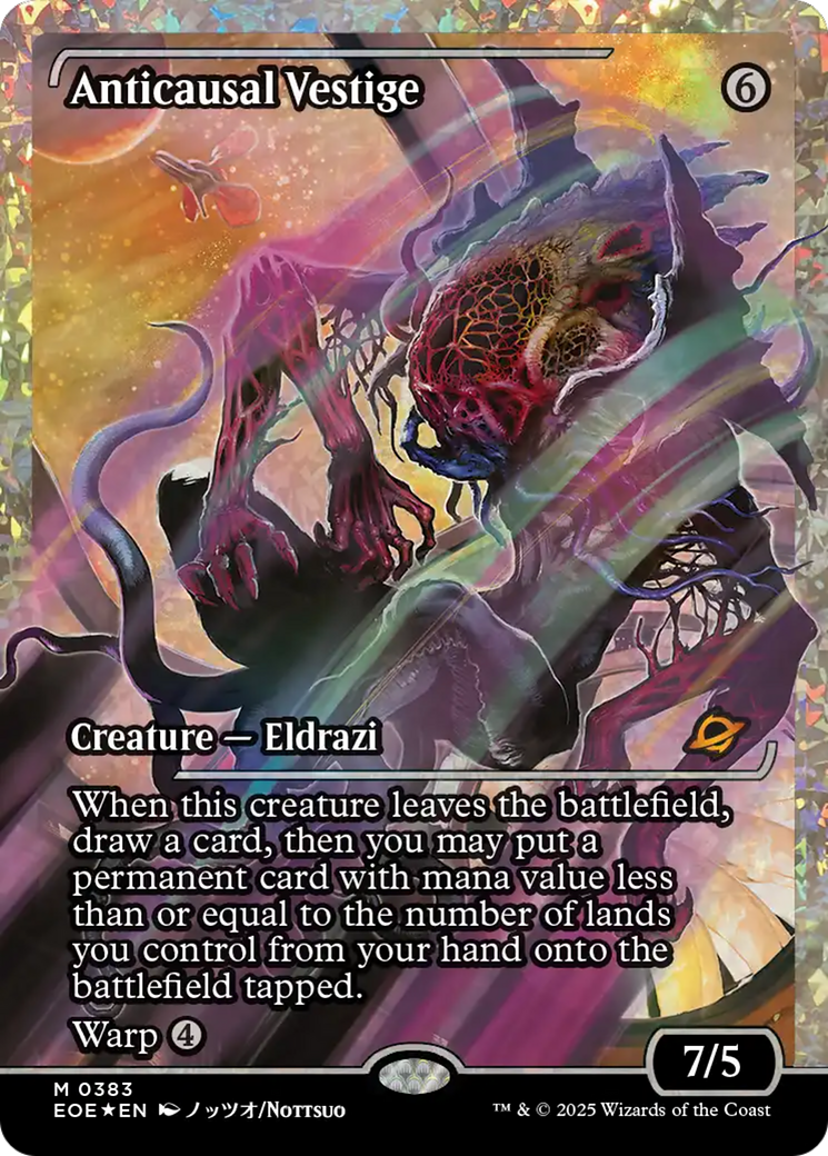 Vestígio Anticausal / Anticausal Vestige - Magic: The Gathering - MoxLand