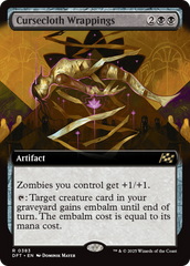 Mortalha Amaldiçoada / Cursecloth Wrappings - Magic: The Gathering - MoxLand