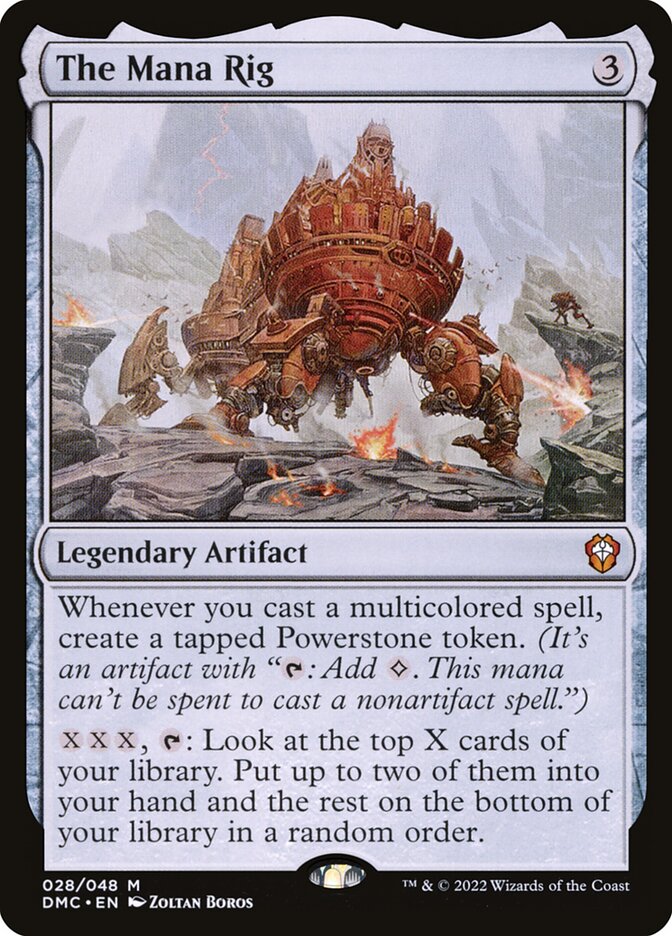 A Plataforma de Mana / The Mana Rig - Magic: The Gathering - MoxLand