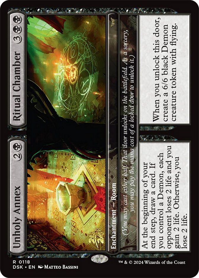 Anexo Profano / Câmara Ritualística / Unholy Annex / Ritual Chamber - Magic: The Gathering - MoxLand