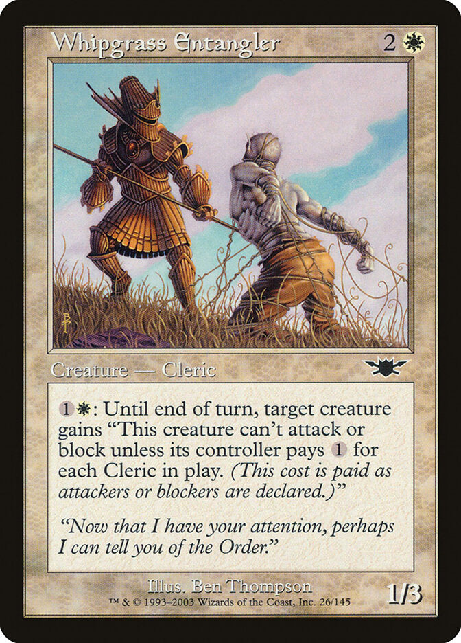 Emaranhador de Capim-Chicote / Whipgrass Entangler - Magic: The Gathering - MoxLand
