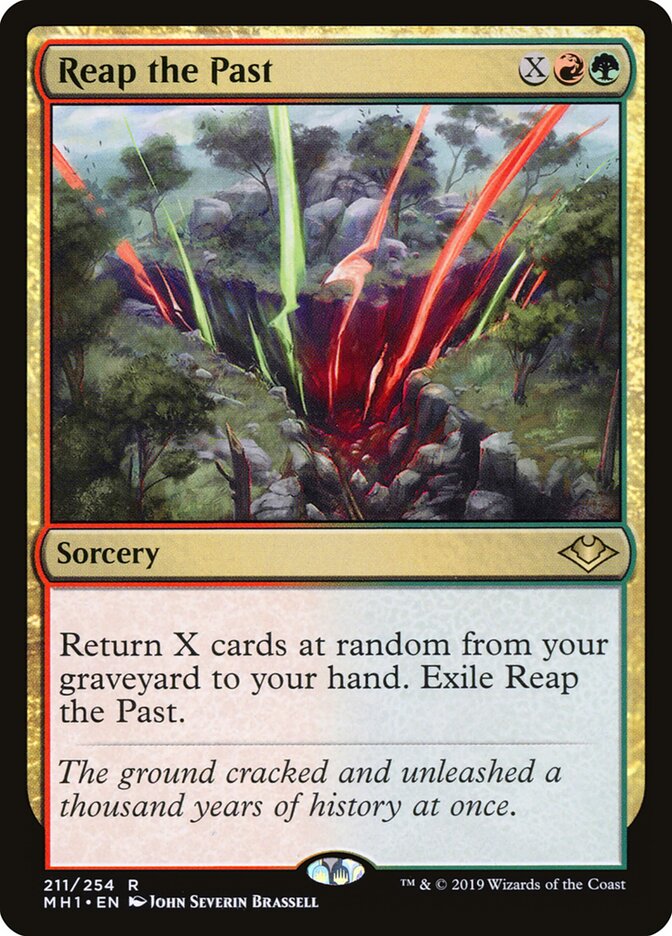 Colher o Passado / Reap the Past - Magic: The Gathering - MoxLand
