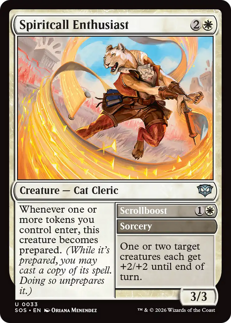 Spiritcall Enthusiast - Magic: The Gathering - MoxLand