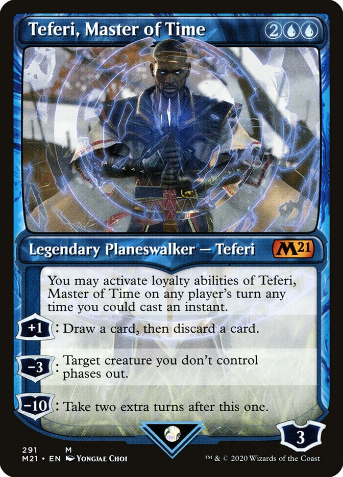 Teferi, Mestre do Tempo / Teferi, Master of Time - Magic: The Gathering - MoxLand