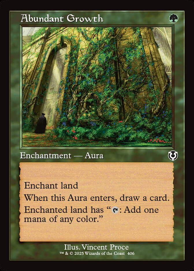 Crescimento Abundante / Abundant Growth - Magic: The Gathering - MoxLand