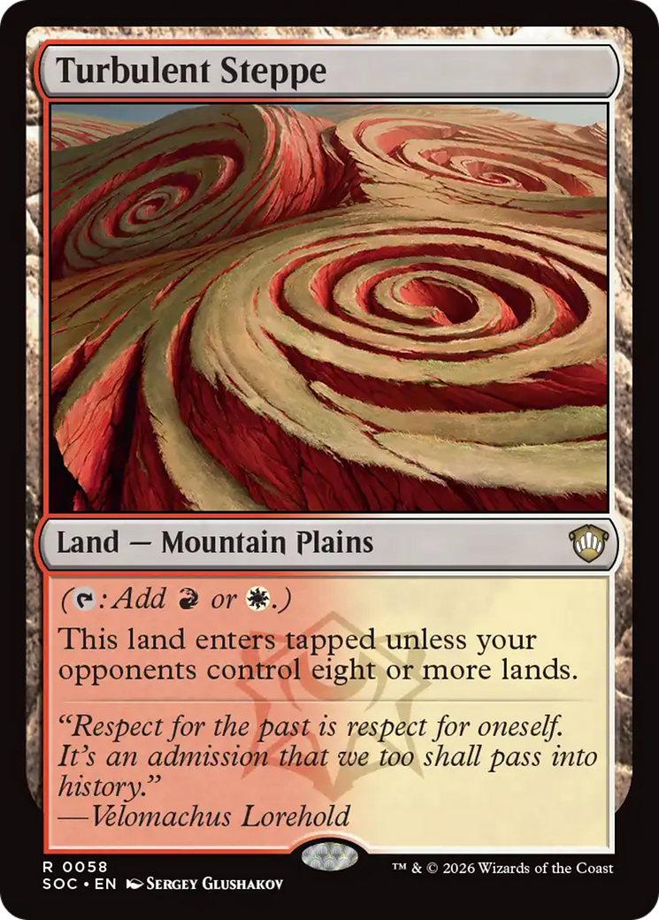 Turbulent Steppe - Magic: The Gathering - MoxLand