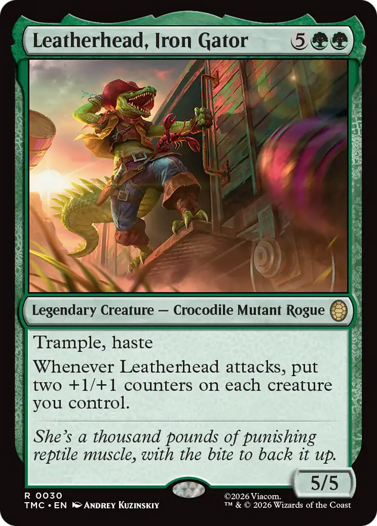 Leatherhead, Iron Gator - Magic: The Gathering - MoxLand