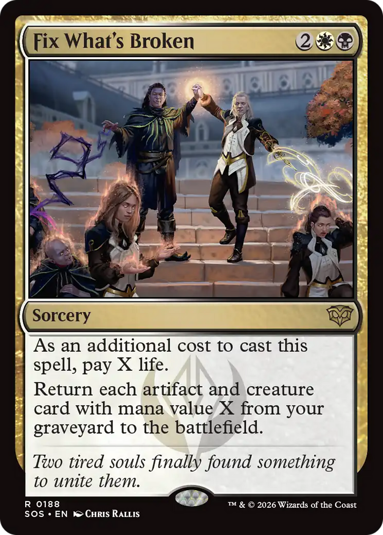 Fix What's Broken - Magic: The Gathering - MoxLand
