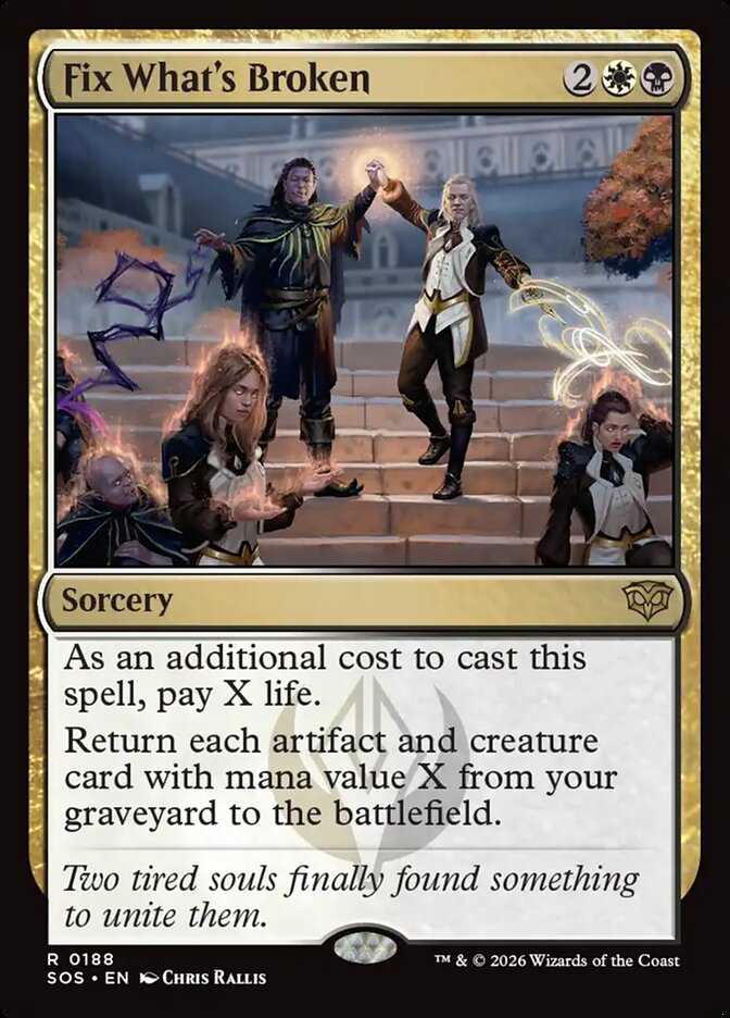 Fix What's Broken - Magic: The Gathering - MoxLand