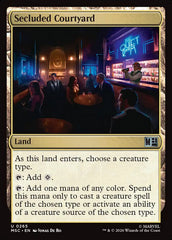 Pátio Reservado / Secluded Courtyard - Magic: The Gathering - MoxLand
