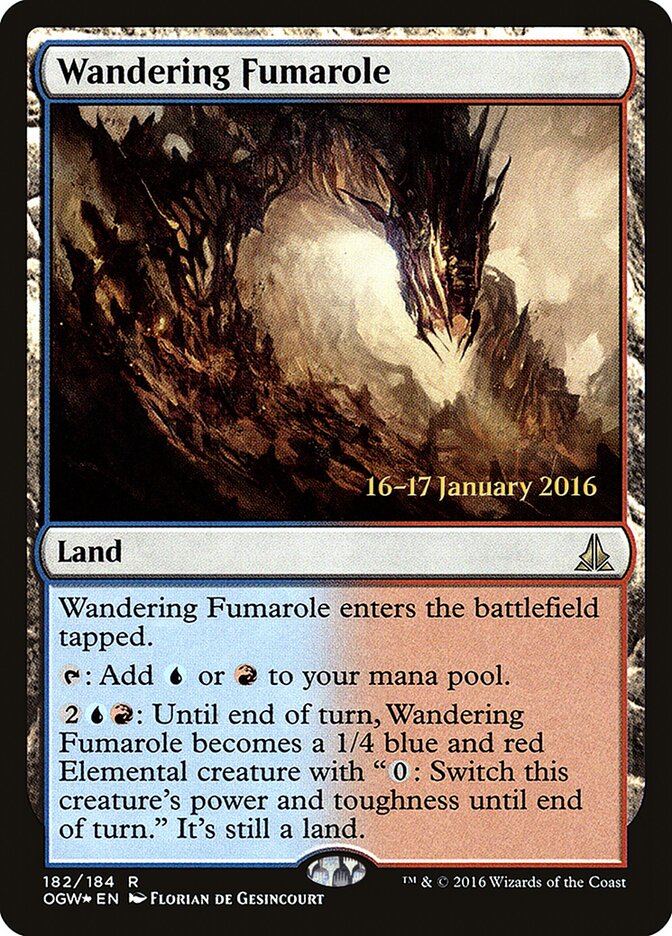 Fumarola Errante / Wandering Fumarole - Magic: The Gathering - MoxLand