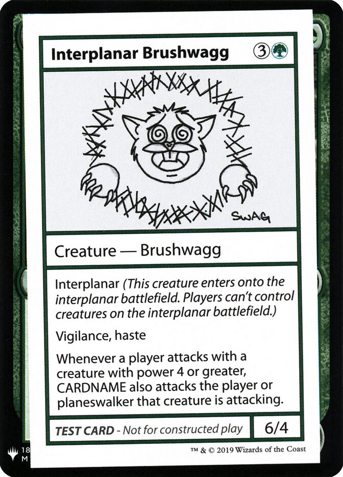 Interplanar Brushwagg - Magic: The Gathering - MoxLand