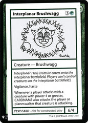 Interplanar Brushwagg - Magic: The Gathering - MoxLand