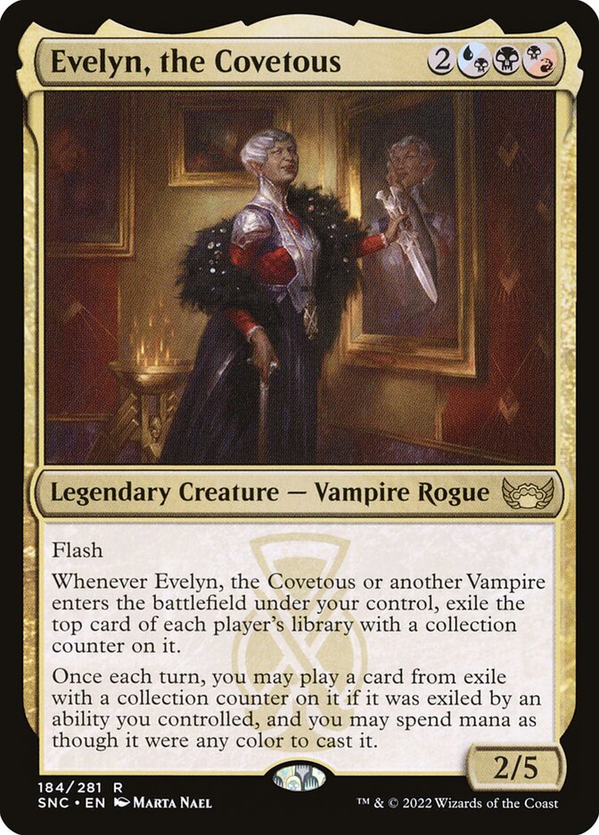 Evelyn, a Cobiçosa / Evelyn, the Covetous - Magic: The Gathering - MoxLand