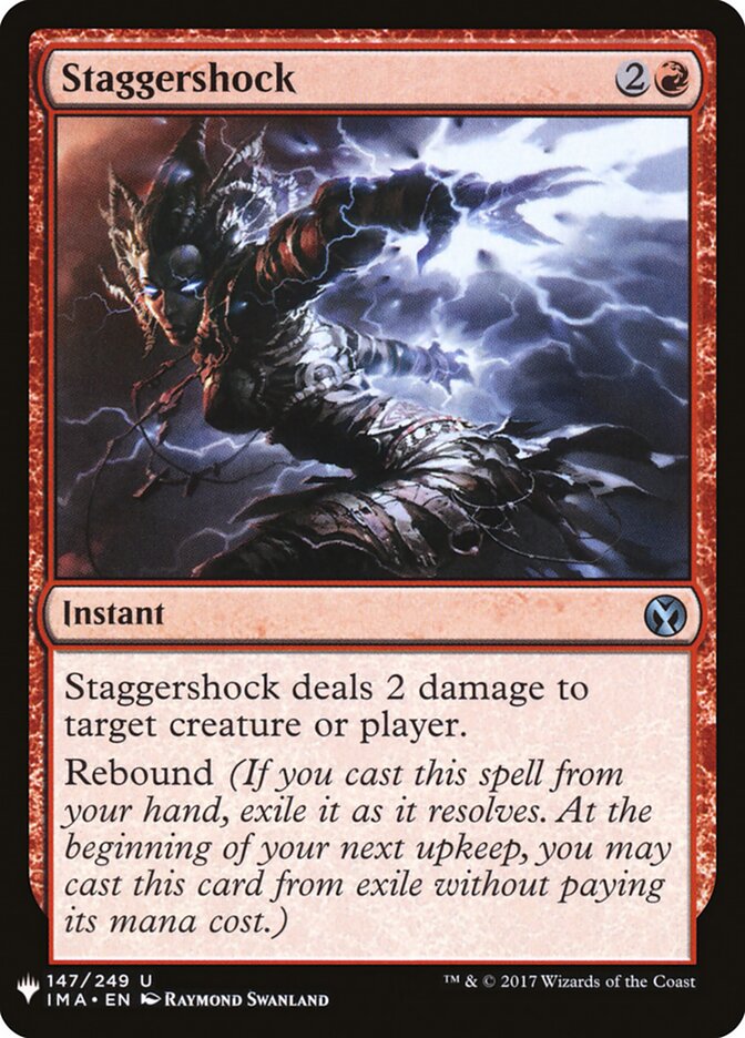 Tonto-choque / Staggershock - Magic: The Gathering - MoxLand