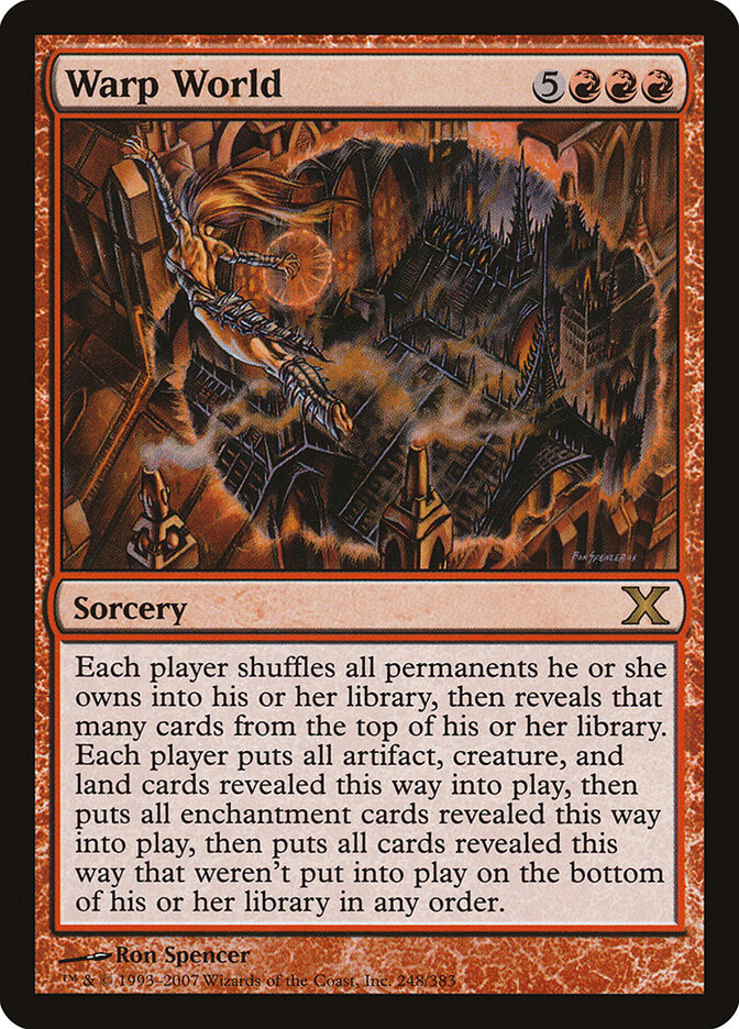 Mundo Corrompido / Warp World - Magic: The Gathering - MoxLand