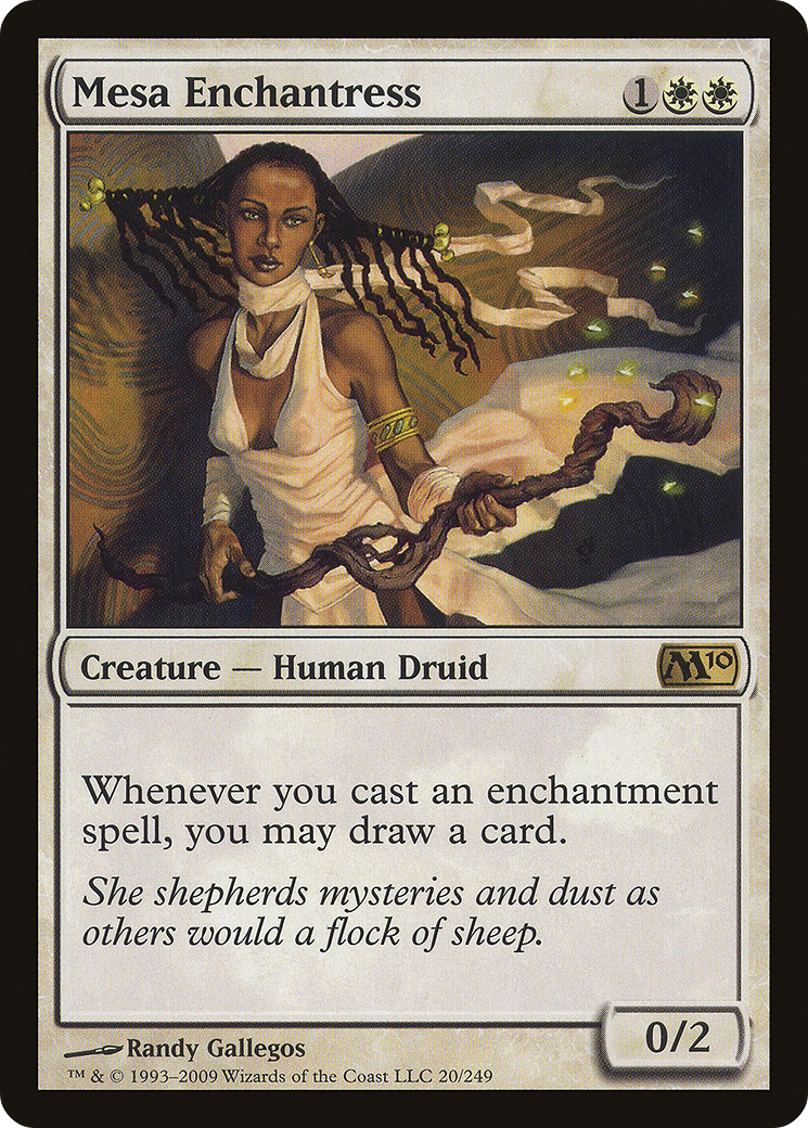 Encantadora de Meseta / Mesa Enchantress - Magic: The Gathering - MoxLand