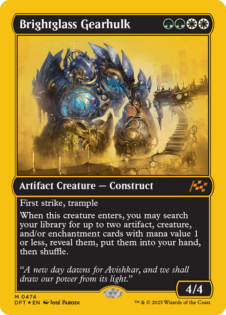 Mecanotitã Luminoestufa / Brightglass Gearhulk - Magic: The Gathering - MoxLand
