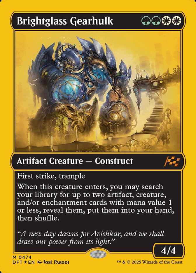 Mecanotitã Luminoestufa / Brightglass Gearhulk - Magic: The Gathering - MoxLand