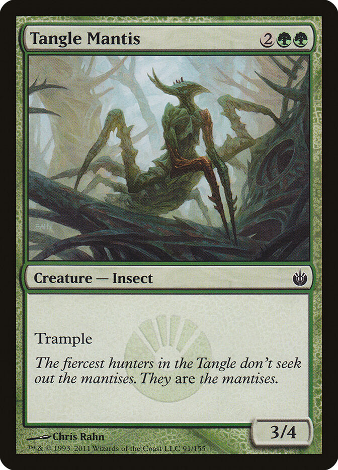 Mantídeo do Emaranhado / Tangle Mantis - Magic: The Gathering - MoxLand