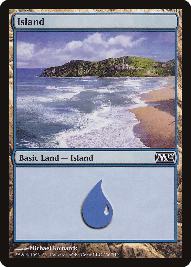 Ilha / Island - Magic: The Gathering - MoxLand