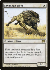 Leões da Savana / Savannah Lions - Magic: The Gathering - MoxLand