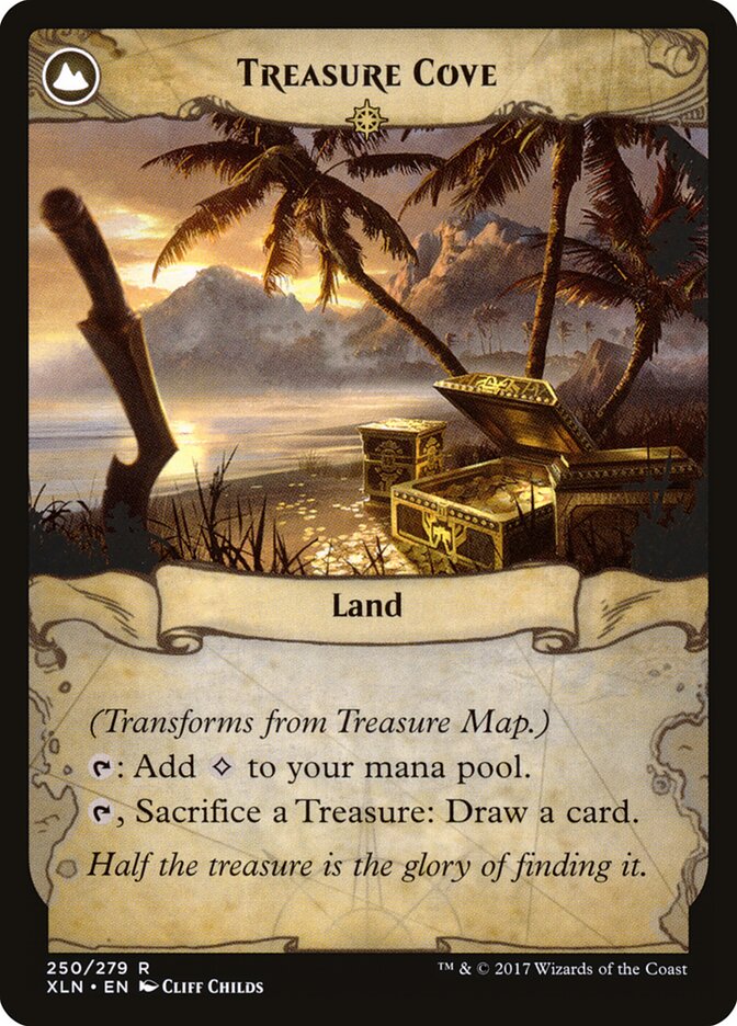 Mapa do Tesouro / Treasure Map - Magic: The Gathering - MoxLand
