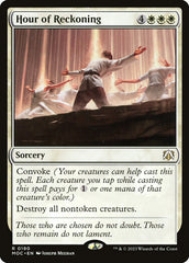 Hora de Avaliação / Hour of Reckoning - Magic: The Gathering - MoxLand