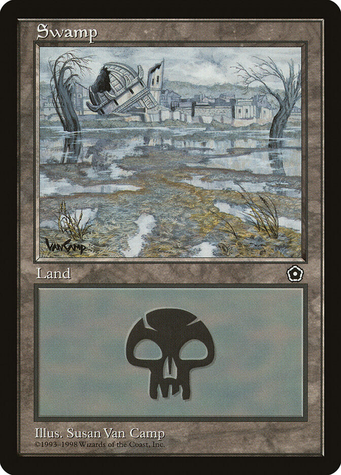 Pântano / Swamp - Magic: The Gathering - MoxLand