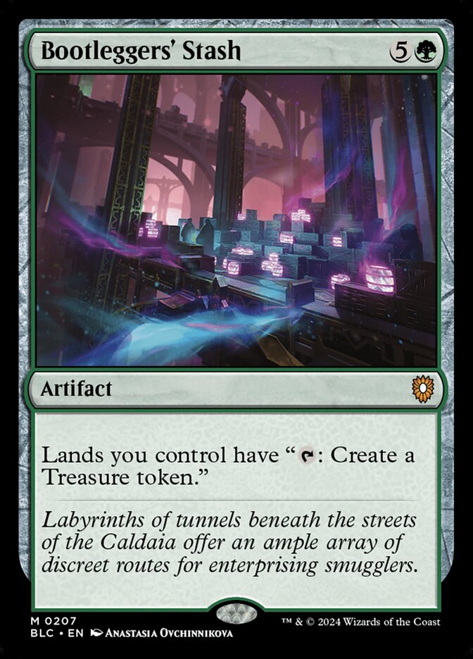 Estoque do Contrabandista / Bootleggers' Stash - Magic: The Gathering - MoxLand