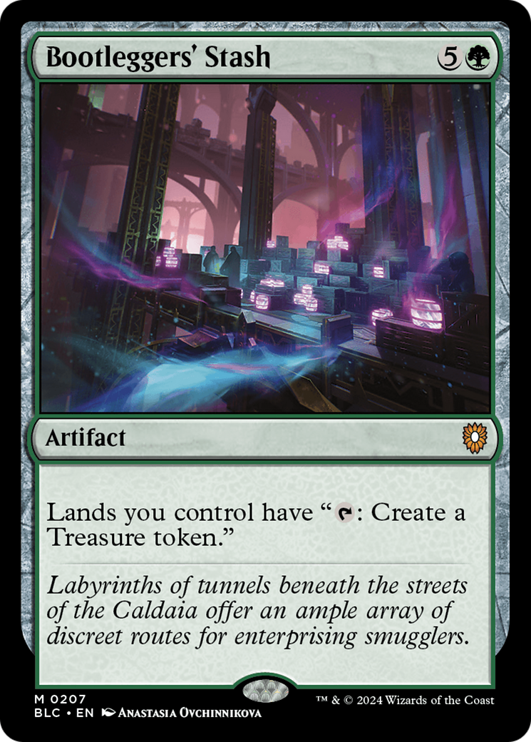 Estoque do Contrabandista / Bootleggers' Stash - Magic: The Gathering - MoxLand