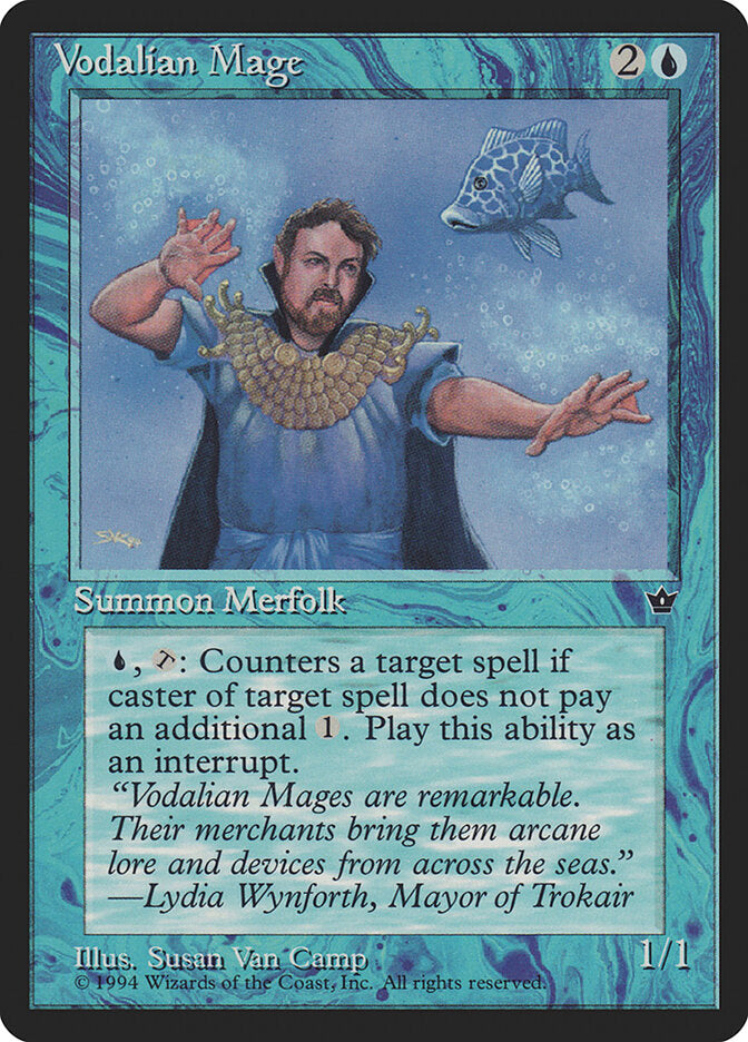Vodalian Mage / Vodalian Mage - Magic: The Gathering - MoxLand