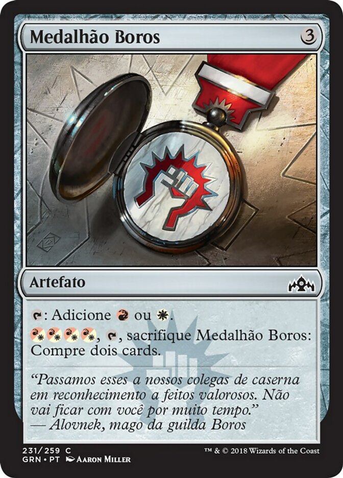 Medalhão Boros
 / Boros Locket - Magic: The Gathering - MoxLand