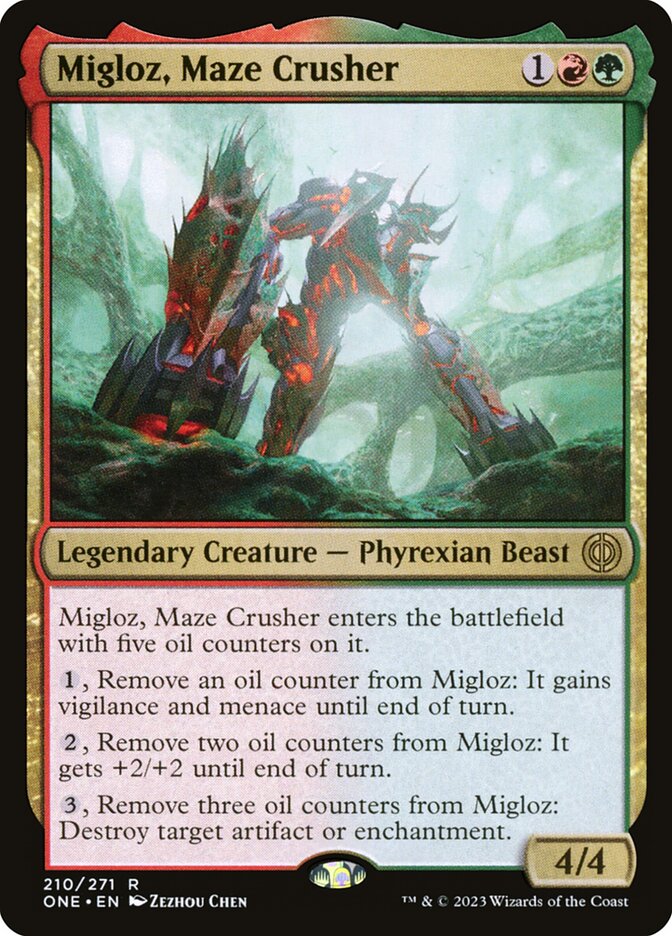 Migloz, Esmagador do Labirinto / Migloz, Maze Crusher - Magic: The Gathering - MoxLand