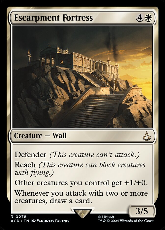 Escarpment Fortress - Magic: The Gathering - MoxLand